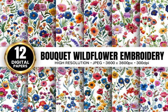 A Practical Review of Bouquet Wildflowers Embroidery Patterns for Seasonal Use