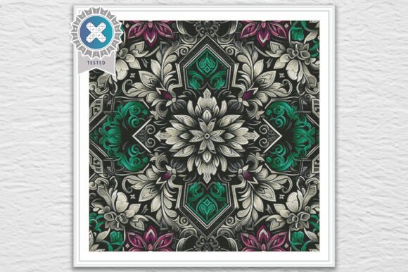 A Timeless Ornamental Cross Stitch Pattern for Gifts