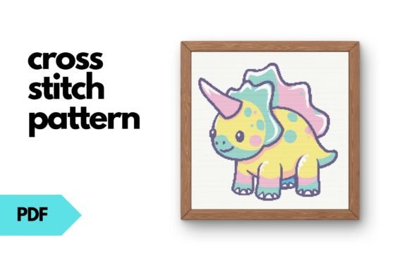 An Honest Review of the Triceratops Cross Stitch Pattern