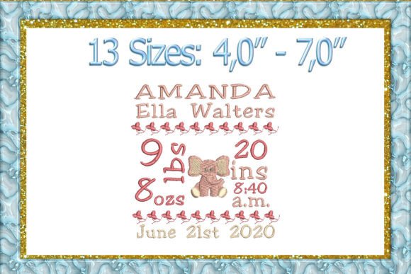 Birth Announcement Embroidery: A Designer’s Honest Review
