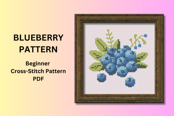 Blueberry Cross Stitch Pattern: A Business Branding Review