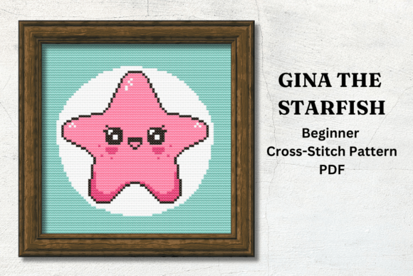 Gina the Starfish: A Sweet Gift Embroidery Pattern