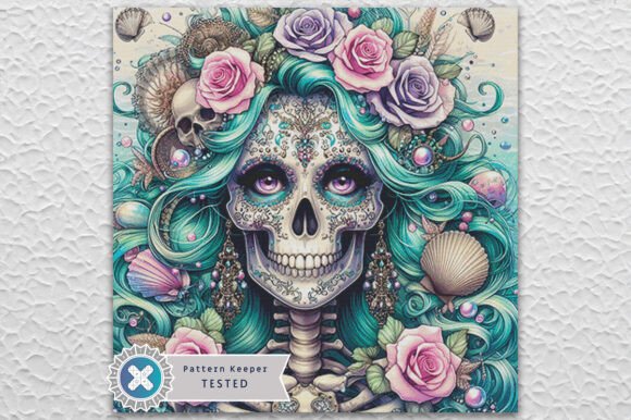 Halloween Mermaid Cross Stitch: A Seasonal Designer Review