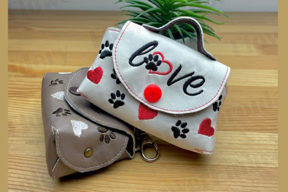 ITH Mini Bag Love Paw Embroidery for Seasonal Products