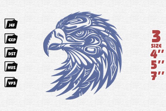 Magical Eagle: An Embroidery Designer's Appraisal