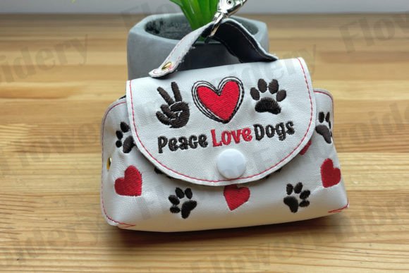 Peace Love Dogs: An Embroidery Design Review for Apparel