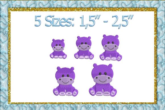 Reviewing the Mini Hippo Embroidery Design for Holiday Season
